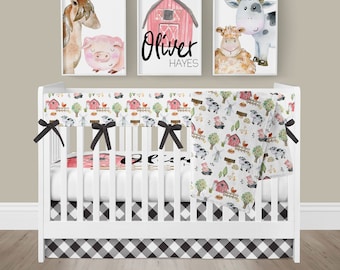 pig crib sheets