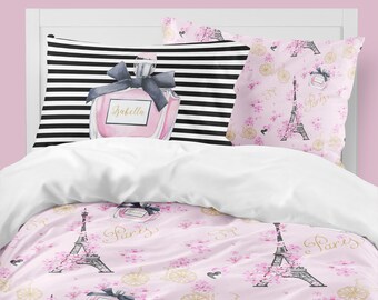 Paris Bedding Etsy