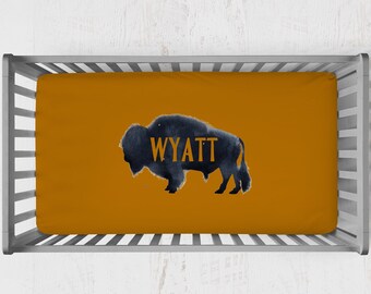 bison crib bedding