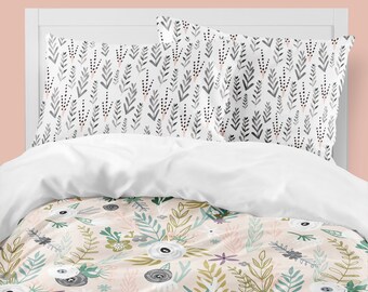 floral bedding set toddler duvet cover twin xl comforter dorm bedding college room decor boho peach bohemian wildflowers pastel - Twin Xl Bedding floral bedding set toddler duvet cover twin xl comforter dorm bedding college room decor boho peach bohemian wildflowers pastel - Twin Xl Bedding