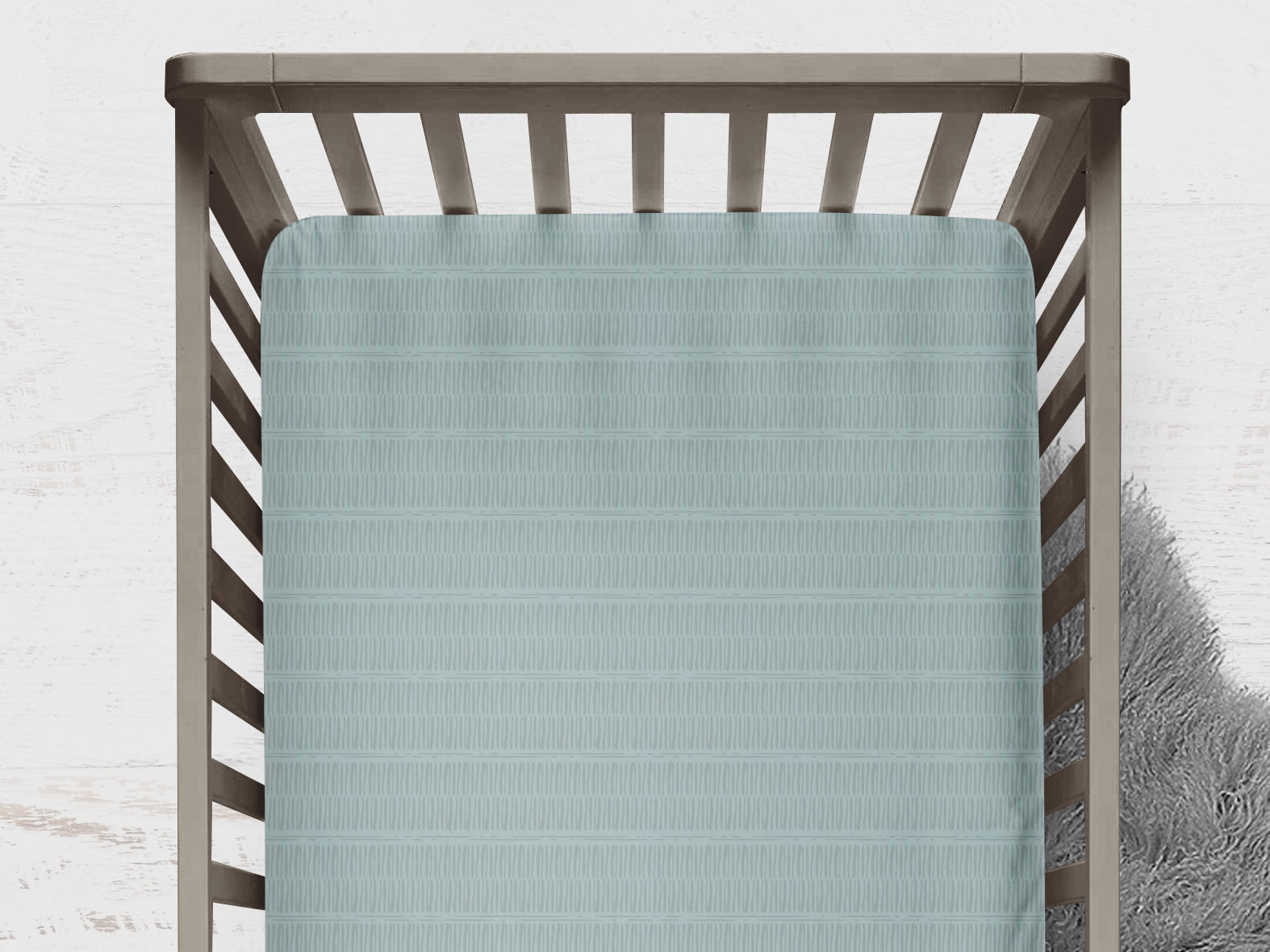 Baby Boy Crib Bedding Set Highland Cow Cattle Mudcloth Etsy