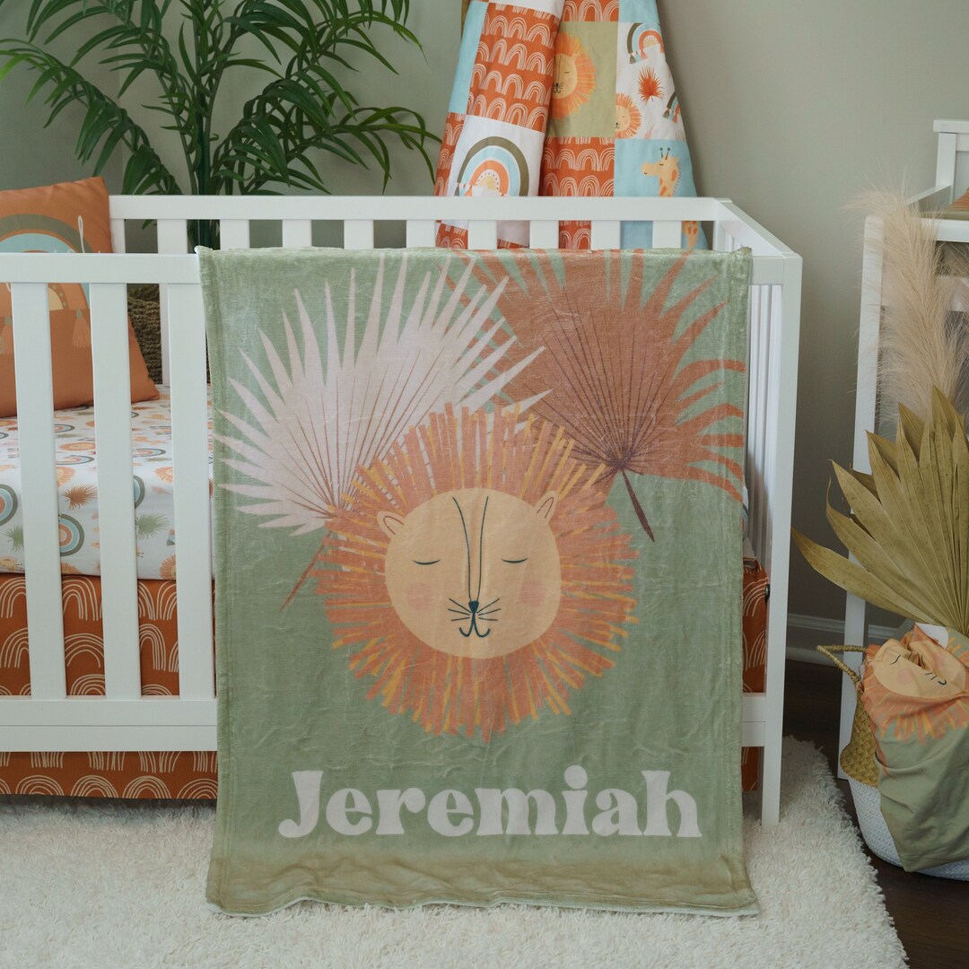 Jungle Nursery Bedding Set Baby Boy Crib Bedding Safari Etsy