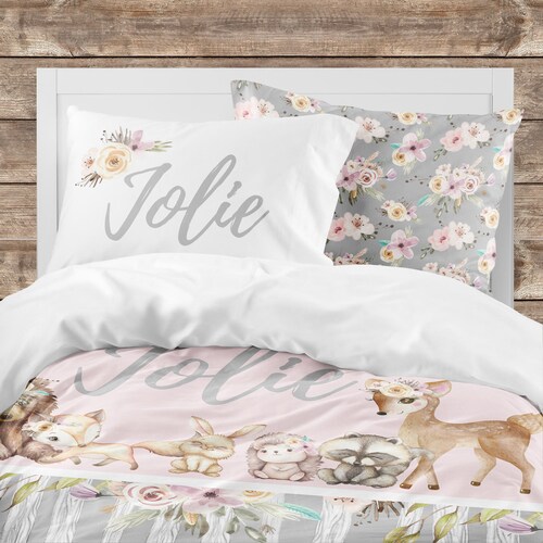 Toddler Bedding Twin Comforter Queen Duvet Cover Tropical Etsy