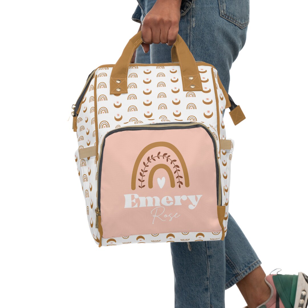 Boho Mermaids Personalized Backpack Diaper Bag