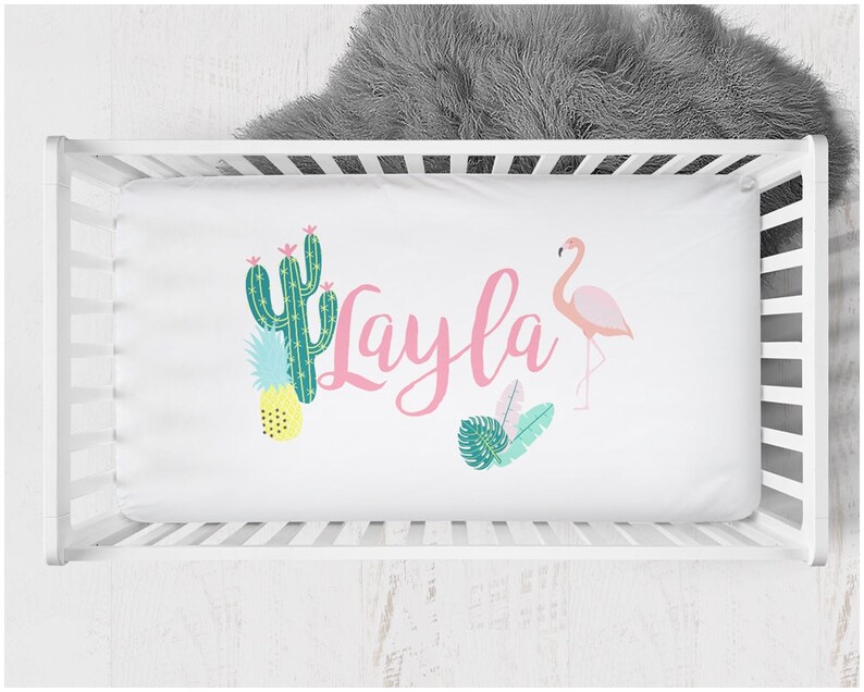 personalized crib sheets