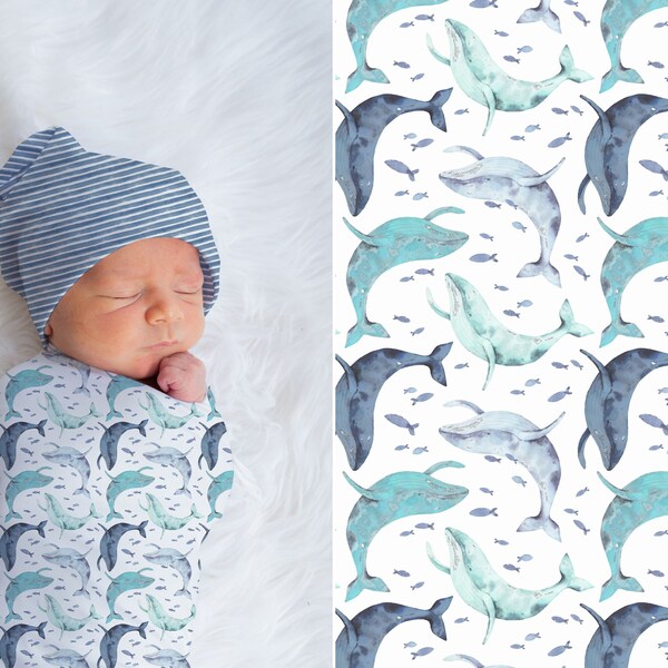 Whale Baby Bedding Etsy