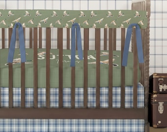 Crib Bedding Set | Mallard Flight
