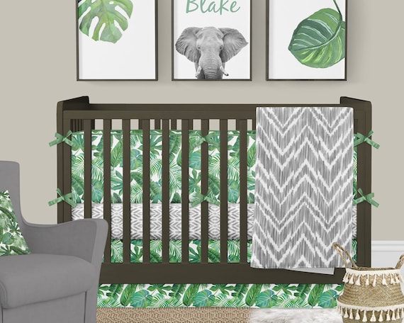 jungle cot bedding