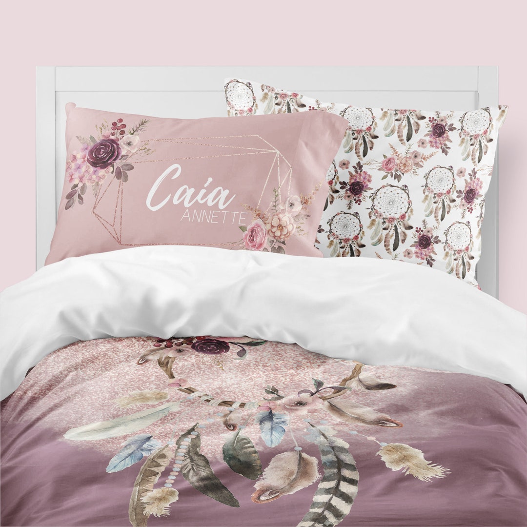 Dreamcatcher Bedding Girls Bedding Set Twin Comforter Etsy