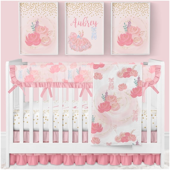 ballerina nursery bedding