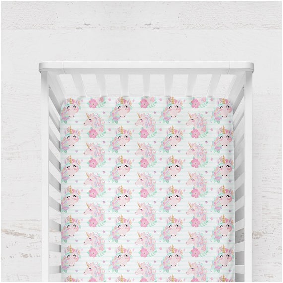baby girl unicorn bedding