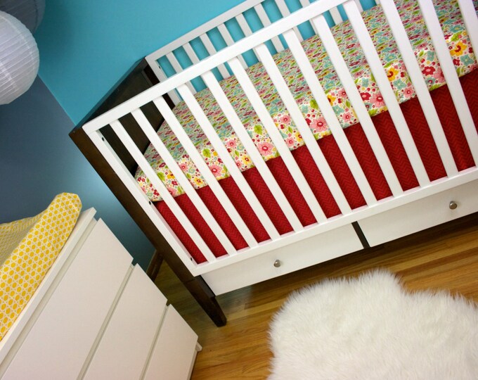 Modern Custom Crib Skirt Etsy