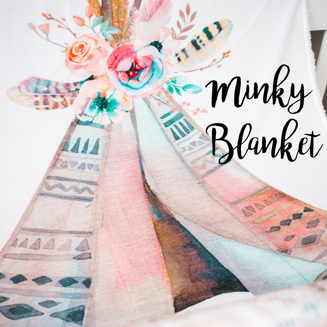 Boho Crib Bedding Tribal Girl Crib Bedding Girl Teepee Etsy