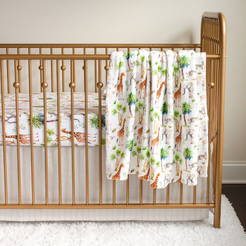 Baby Boy Crib Bedding Set Crib Sheet Baby Boy Nursery Etsy