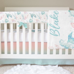 sea turtle crib sheets