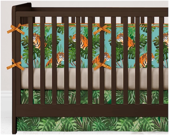 Safari Boy Crib Bedding Jungle Baby Nursery
