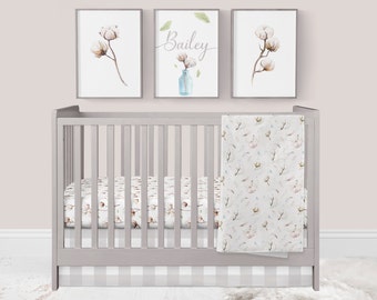 dandelion crib bedding