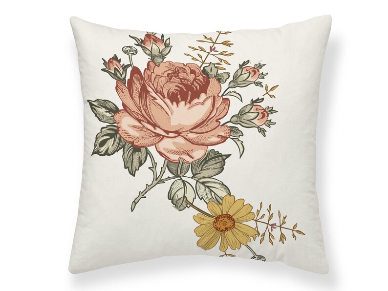 Baby Girl Crib Bedding Set Floral Nursery Vintage Floral Etsy