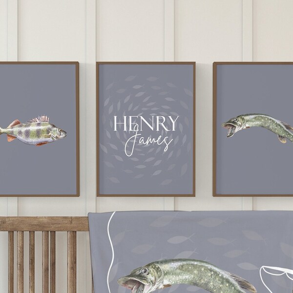 Fishing Nursery Etsy