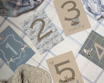 Monthly Milestone Cards | Mallard & Moss