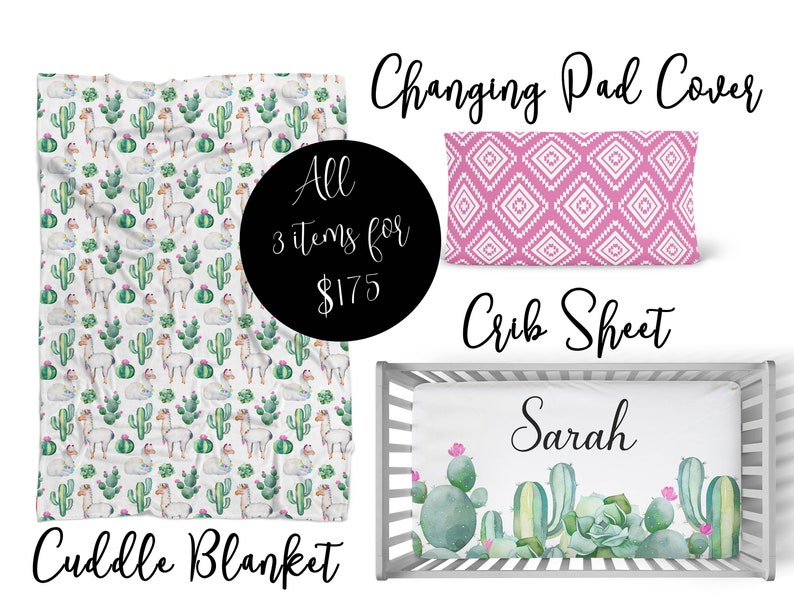 personalized crib sheets girl