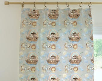 Noah's Ark Curtain Panel