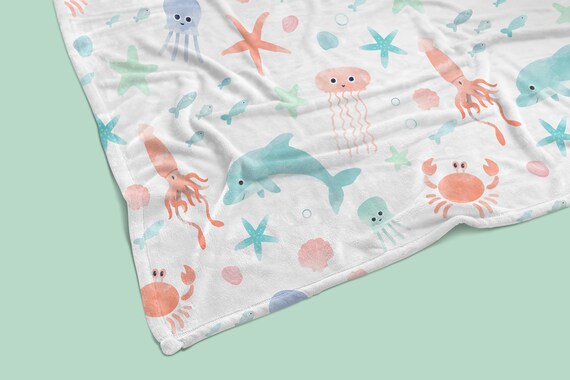 underwater crib bedding