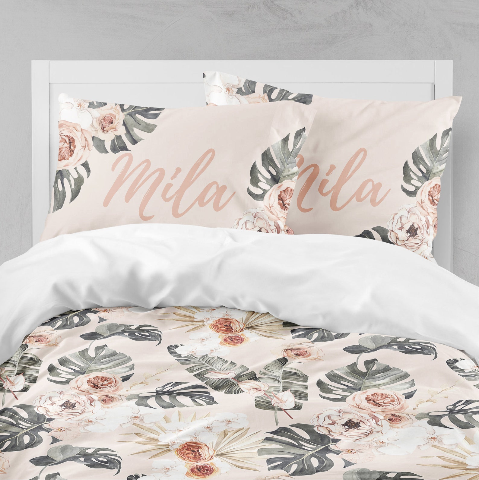 Floral Nursery Rug Boho Baby Girl Nursery Tropical Nursery Etsy