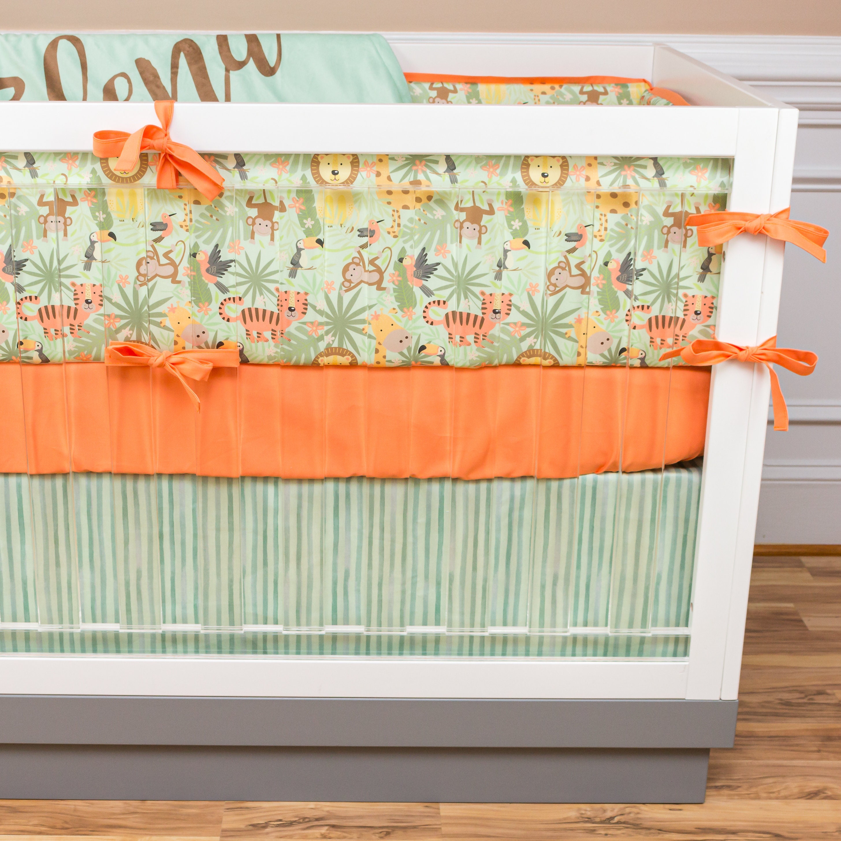 tiger crib bedding