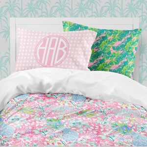 Preppy Girls Room, Tropical Girls Bedding, Twin Duvet Covers, Lilly Inspired Comforter, Queen Duvet Cover, Bedding Sets Kids, Teen Bedding