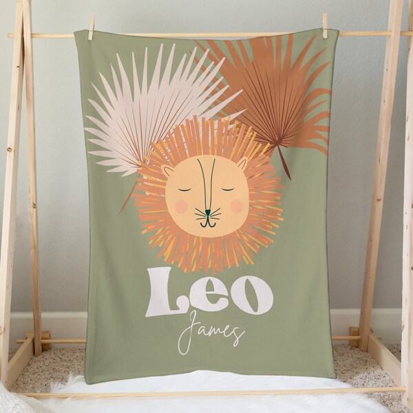 Lion Baby Blanket Etsy