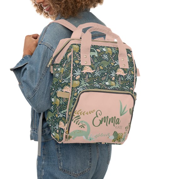 Kate spade top floral diaper bag