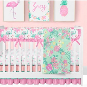 pineapple crib bedding set