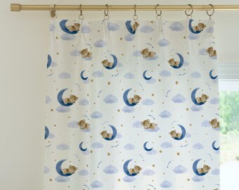 Teddy Bear Curtain Panel
