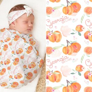 Peach swaddle blanket hotsell