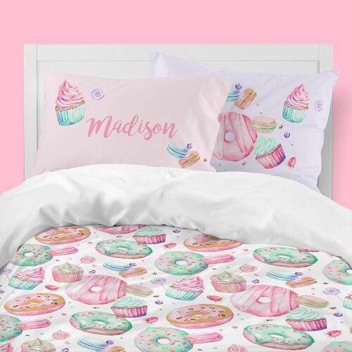 Unicorn Girls Room Unicorn Girls Bedding Twin Duvet Covers Etsy