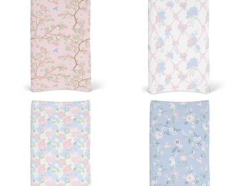 Changing Pad Cover | Preppy Heirloom