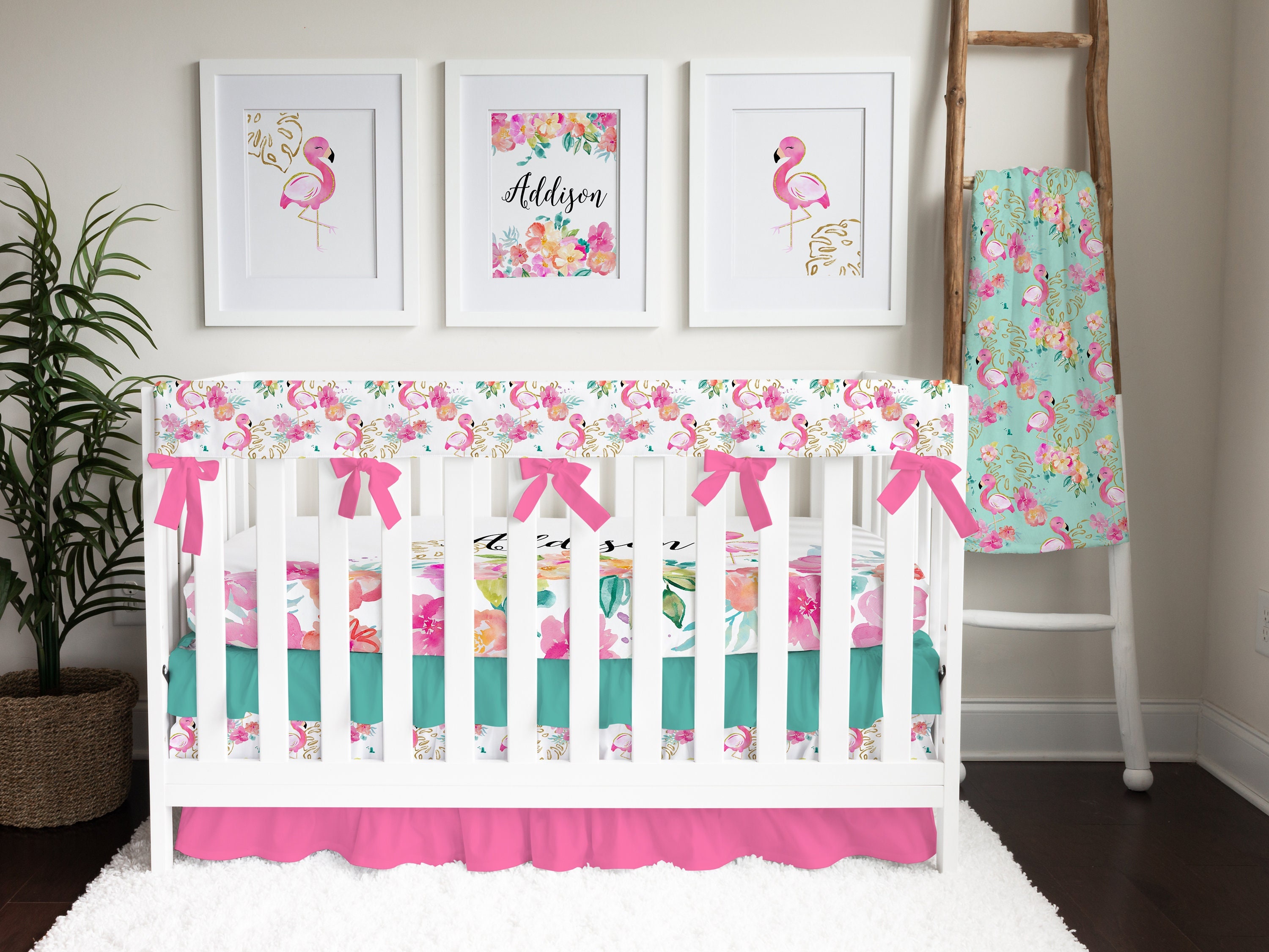 tropical crib bedding