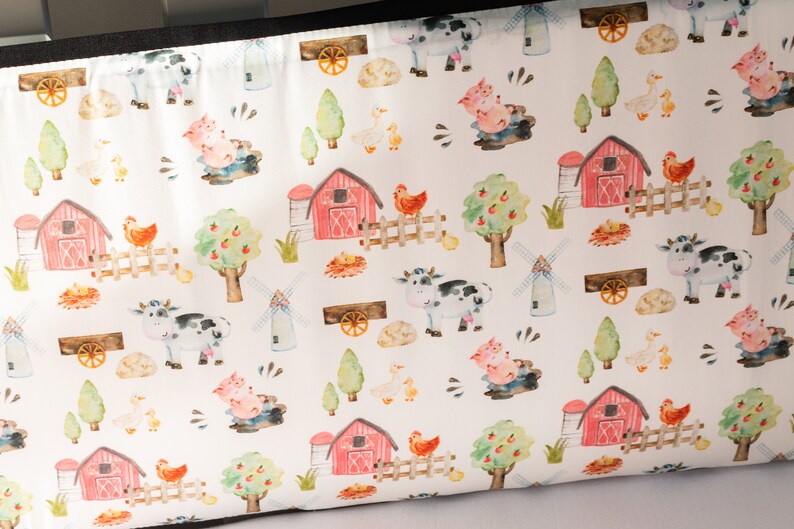 Boy Crib Bedding Farm Animal Nursery Neutral Baby Bedding | Etsy