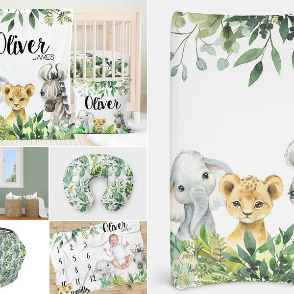 Zebra Baby Bedding Etsy