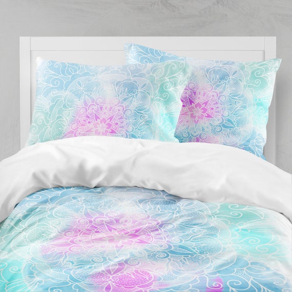 Boho Girls Bedding Dorm Bedding Comforter Duvet Cover Twin Etsy