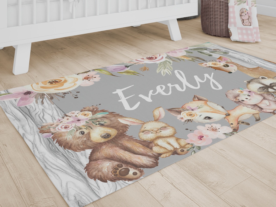 Baby girl nursery clearance rugs