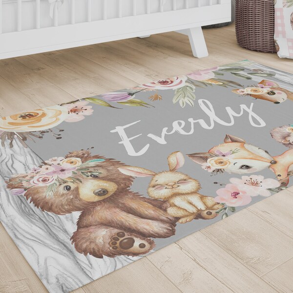 Woodland Rug Etsy