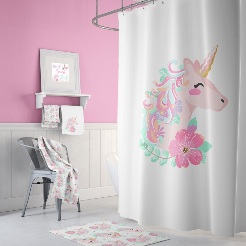 Personalized Unicorn Baby Blanket Baby Bedding Sherpa Minky Blanket Baby Shower Gift Crib Bedding Pink Unicorn Gift Baby Girl Nursery
