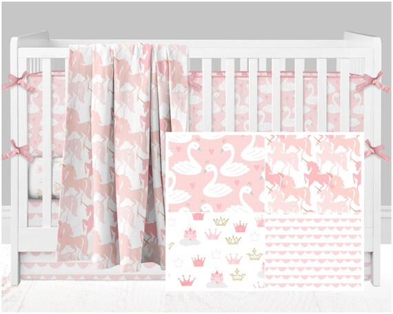 unicorn bedding crib