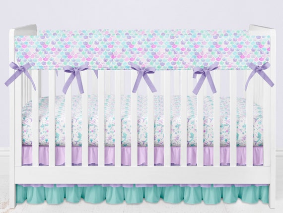 mermaid nursery bedding