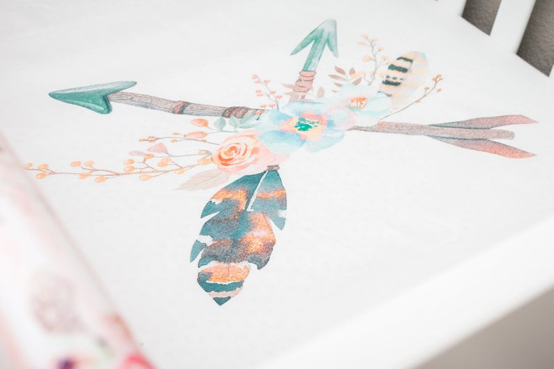 Personalized Baby Girl Crib Sheet Toddler Sheet Boho Etsy