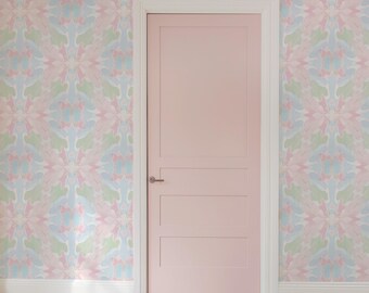 Papel pintado autoadhesivo / Estilo preppy abstracto