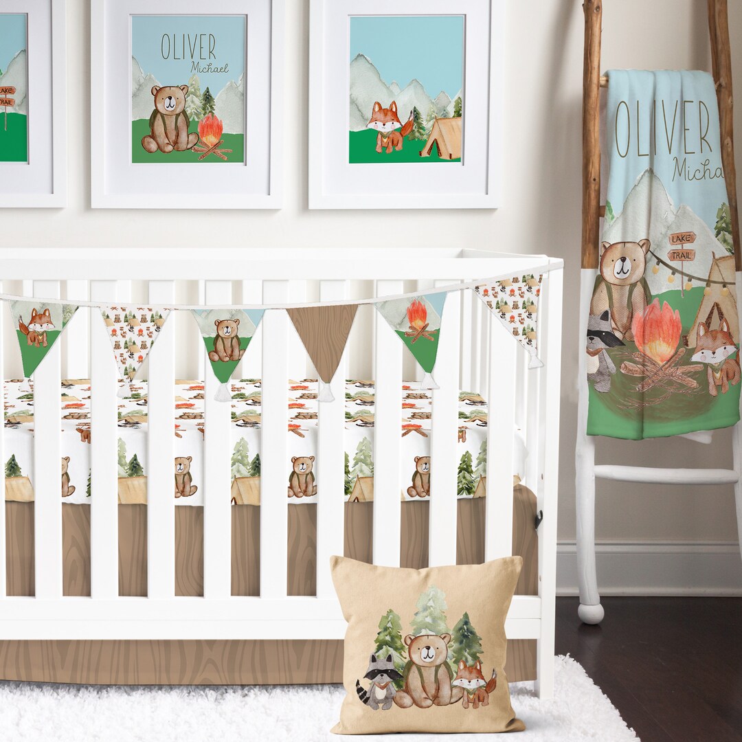 Woodland crib bedding hotsell