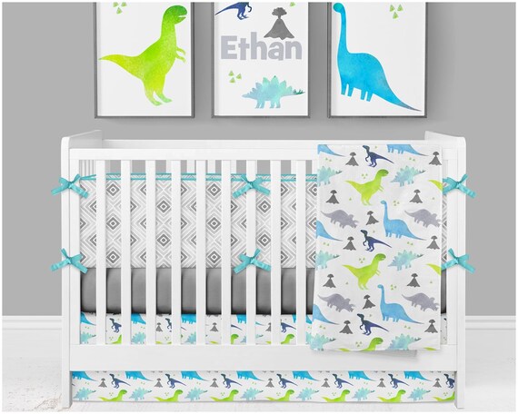 dinosaur baby bedding